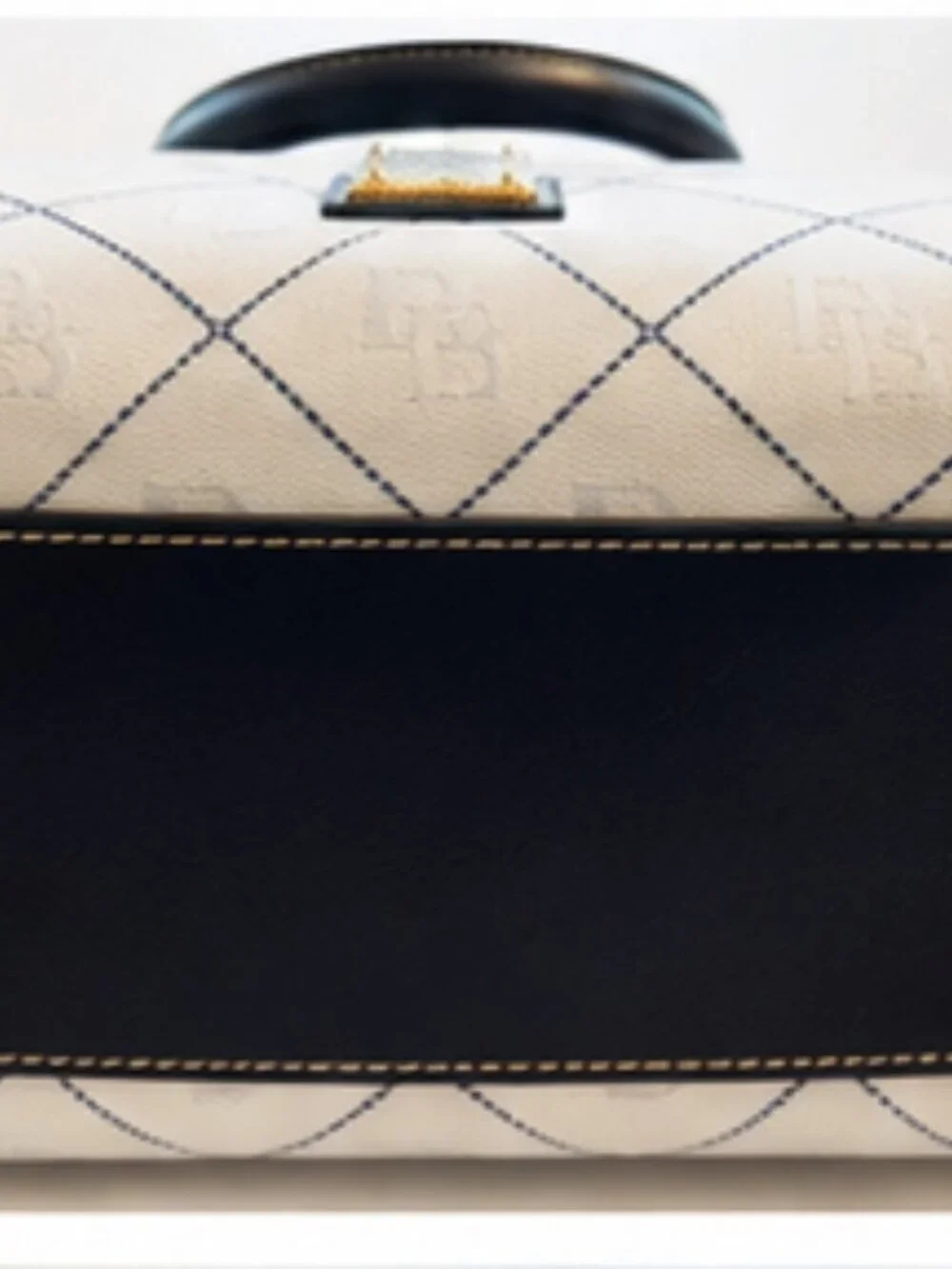 Dooney & Bourke Sydney Signature Satchel – Glacier Blue/Navy – Mint Condition